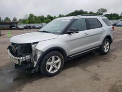 Ford Explorer salvage cars for sale: 2018 Ford Explorer XLT