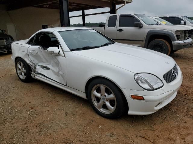 2001 Mercedes-Benz SLK 320