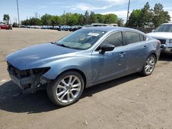 Mazda 6 Vehiculos salvage en venta: 2014 Mazda 6 Touring