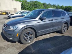 Salvage cars for sale from Copart Exeter, RI: 2019 Volkswagen Tiguan SE