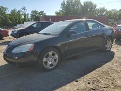 Pontiac salvage cars for sale: 2009 Pontiac G6