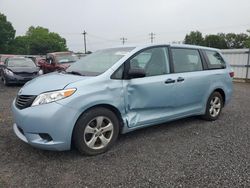 Toyota Sienna salvage cars for sale: 2017 Toyota Sienna