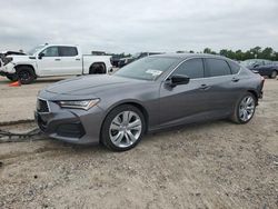 Acura salvage cars for sale: 2021 Acura TLX Technology