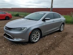 Chrysler salvage cars for sale: 2015 Chrysler 200 C