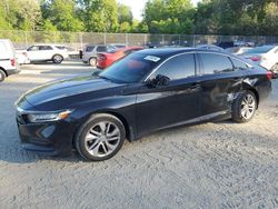 Honda salvage cars for sale: 2019 Honda Accord LX