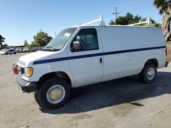 Ford salvage cars for sale: 1999 Ford Econoline E250 Van