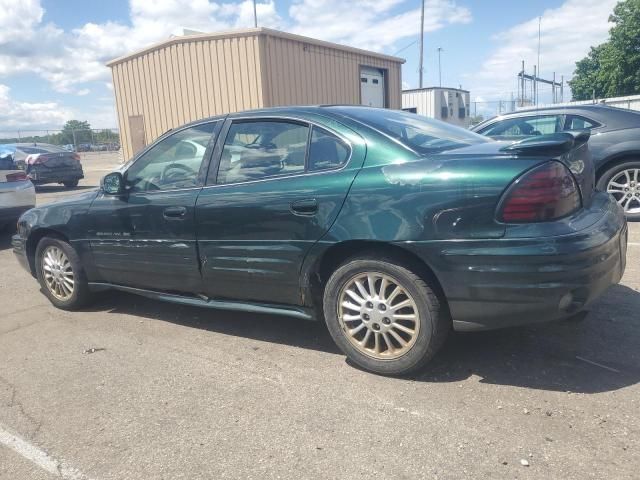 2001 Pontiac Grand AM SE1