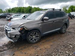 Mitsubishi Outlander salvage cars for sale: 2017 Mitsubishi Outlander GT