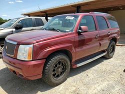 Cadillac salvage cars for sale: 2002 Cadillac Escalade Luxury