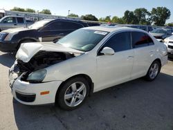 Volkswagen salvage cars for sale: 2008 Volkswagen Jetta SE