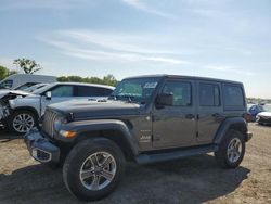 Jeep salvage cars for sale: 2018 Jeep Wrangler Unlimited Sahara