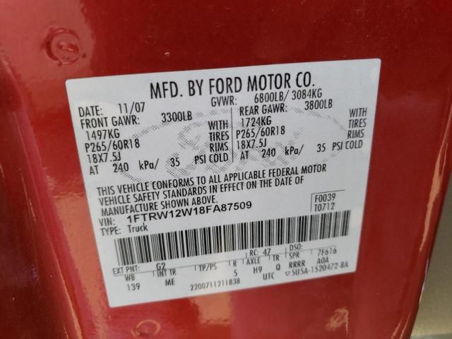 2008 Ford F150 Supercrew