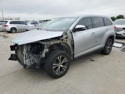2019 Toyota Highlander LE en venta en Grand Prairie, TX