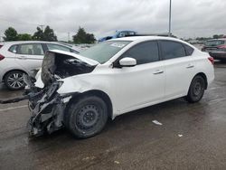 Nissan salvage cars for sale: 2019 Nissan Sentra S