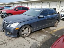 Mercedes-Benz salvage cars for sale: 2011 Mercedes-Benz E 350 4matic