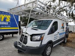 Salvage cars for sale from Copart Riverview, FL: 2019 Ford Transit T-250