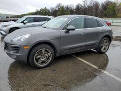 Salvage cars for sale from Copart Brookhaven, NY: 2015 Porsche Macan S