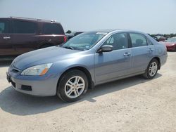 Vehiculos salvage en venta de Copart San Antonio, TX: 2007 Honda Accord EX