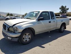 Salvage cars for sale from Copart San Martin, CA: 2003 Toyota Tacoma Xtracab