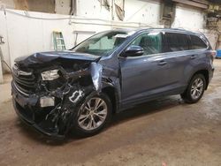 Salvage cars for sale from Copart Casper, WY: 2014 Toyota Highlander LE
