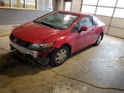 Vehiculos salvage en venta de Copart Sandston, VA: 2012 Honda Civic LX