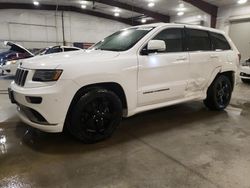 Jeep salvage cars for sale: 2016 Jeep Grand Cherokee Overland