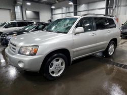 Toyota Highlander salvage cars for sale: 2007 Toyota Highlander Sport