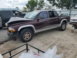 Dodge salvage cars for sale: 2004 Dodge Dakota Quad SLT