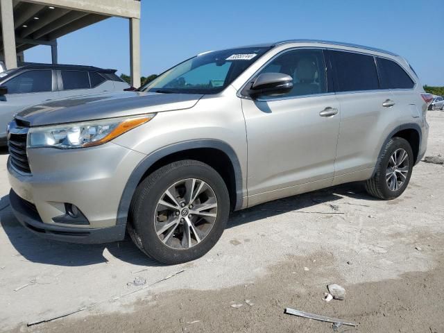 2016 Toyota Highlander XLE