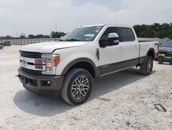 Salvage cars for sale from Copart New Braunfels, TX: 2017 Ford F250 Super Duty