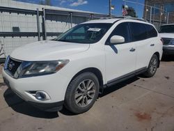 Nissan salvage cars for sale: 2013 Nissan Pathfinder S