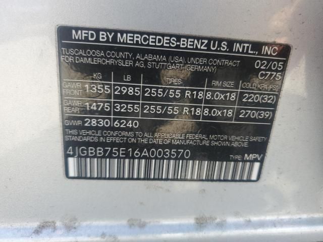 2006 Mercedes-Benz ML 500