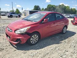 Hyundai Accent Vehiculos salvage en venta: 2017 Hyundai Accent SE