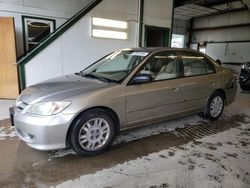 Honda salvage cars for sale: 2005 Honda Civic LX