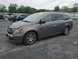 Salvage cars for sale from Copart Grantville, PA: 2012 Honda Odyssey EXL