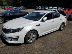 KIA salvage cars for sale: 2015 KIA Optima LX