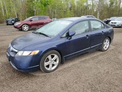 Honda Civic lx salvage cars for sale: 2007 Honda Civic LX