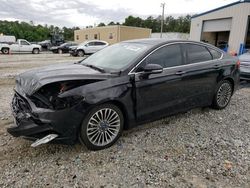 Vehiculos salvage en venta de Copart Ellenwood, GA: 2017 Ford Fusion Titanium HEV