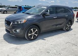 Salvage cars for sale from Copart Arcadia, FL: 2018 KIA Sorento EX