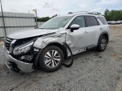Salvage cars for sale from Copart Lumberton, NC: 2022 Nissan Pathfinder SL
