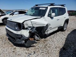 Jeep Renegade Latitude salvage cars for sale: 2016 Jeep Renegade Latitude