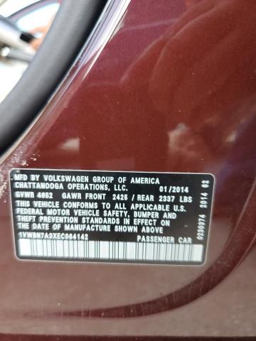 2014 Volkswagen Passat SE