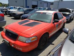 Ford Crown Victoria salvage cars for sale: 2011 Ford Crown Victoria Police Interceptor