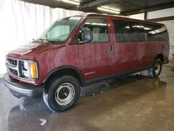 Salvage cars for sale from Copart Ebensburg, PA: 2001 Chevrolet Express G3500