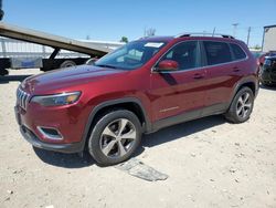 Jeep salvage cars for sale: 2019 Jeep Cherokee Limited