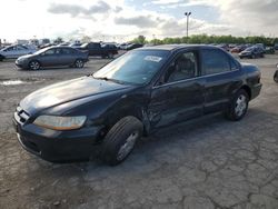 Salvage cars for sale from Copart Indianapolis, IN: 2001 Honda Accord EX