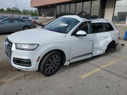 Audi Q7 Vehiculos salvage en venta: 2017 Audi Q7 Prestige