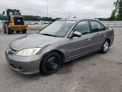 Salvage cars for sale from Copart Dunn, NC: 2004 Honda Civic Hybrid
