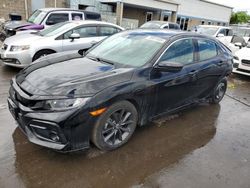 Honda salvage cars for sale: 2021 Honda Civic EX