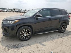 Toyota salvage cars for sale: 2017 Toyota Highlander SE